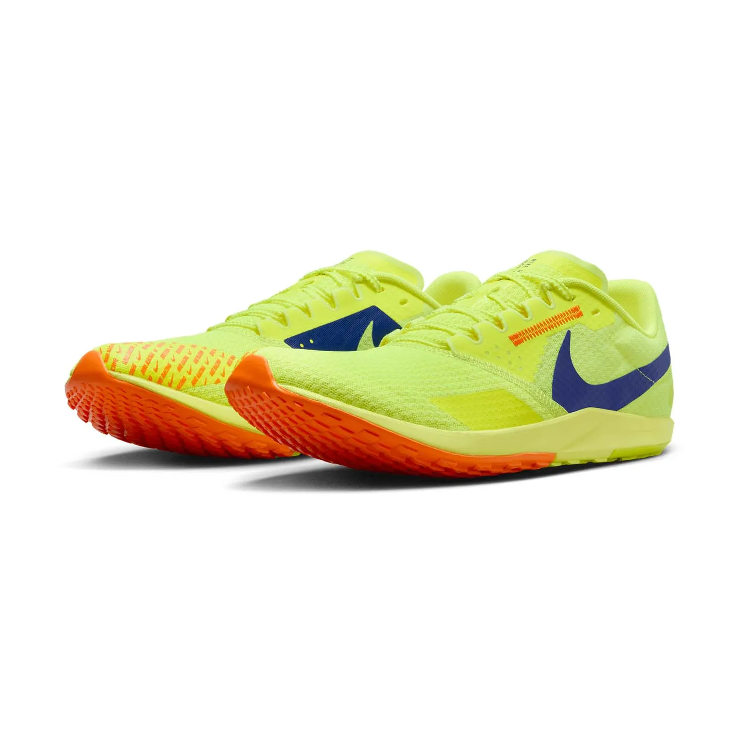 Nike Zoom Rival Waffle 6 Volt Concord Total Orange shoes.