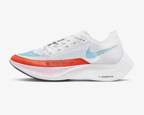 Nike ZoomX VaporFly NEXT% 2 Combines Rush Orange Laser Blue CU4123-102