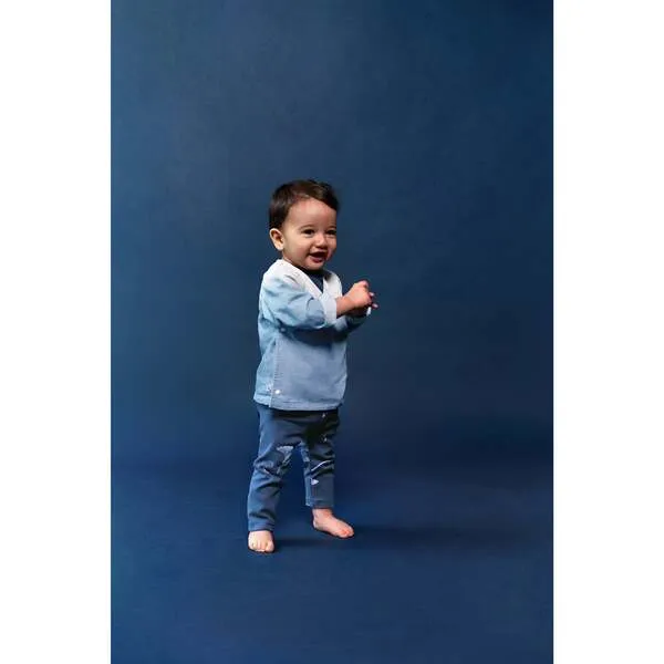 OMAMImini Baby Leggings, Navy