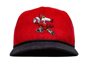 Oneness Louisville Cardinals Corduroy Snapback - XL