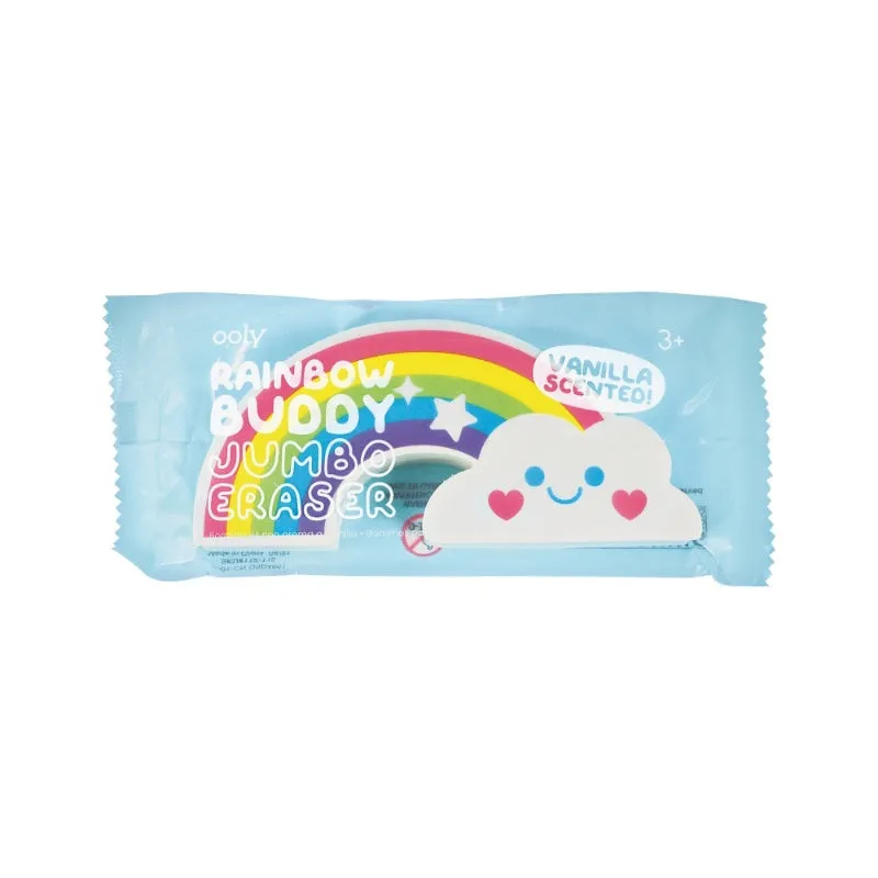 Ooly Rainbow Buddy Eraser - Colorful and Fun Eraser for Kids