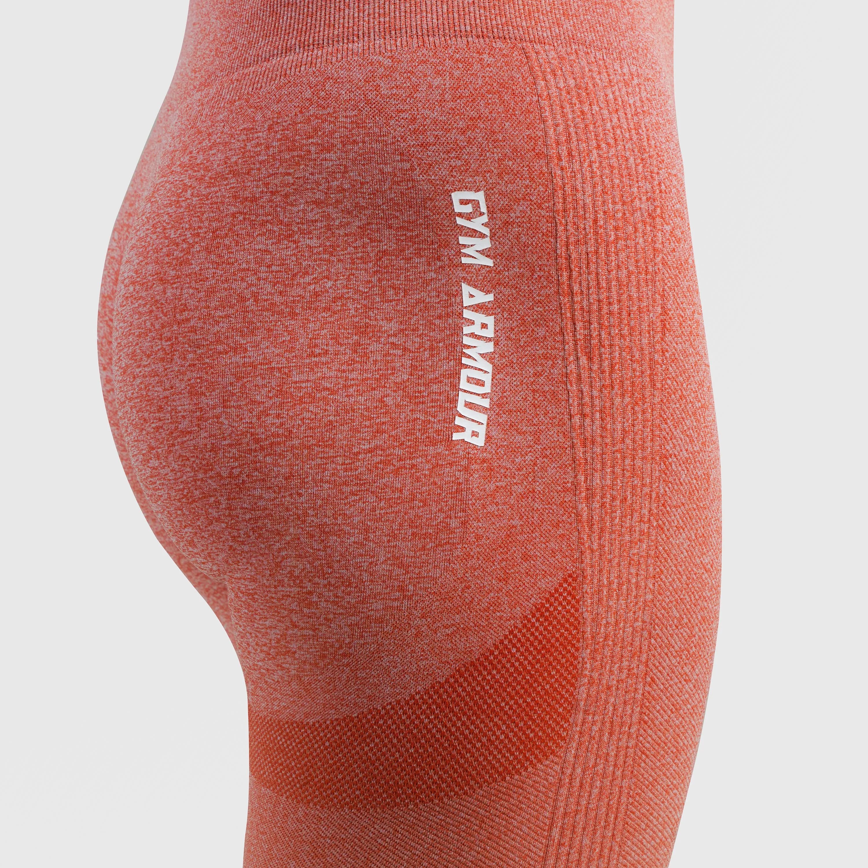 Orange Gradient Seamless Leggings