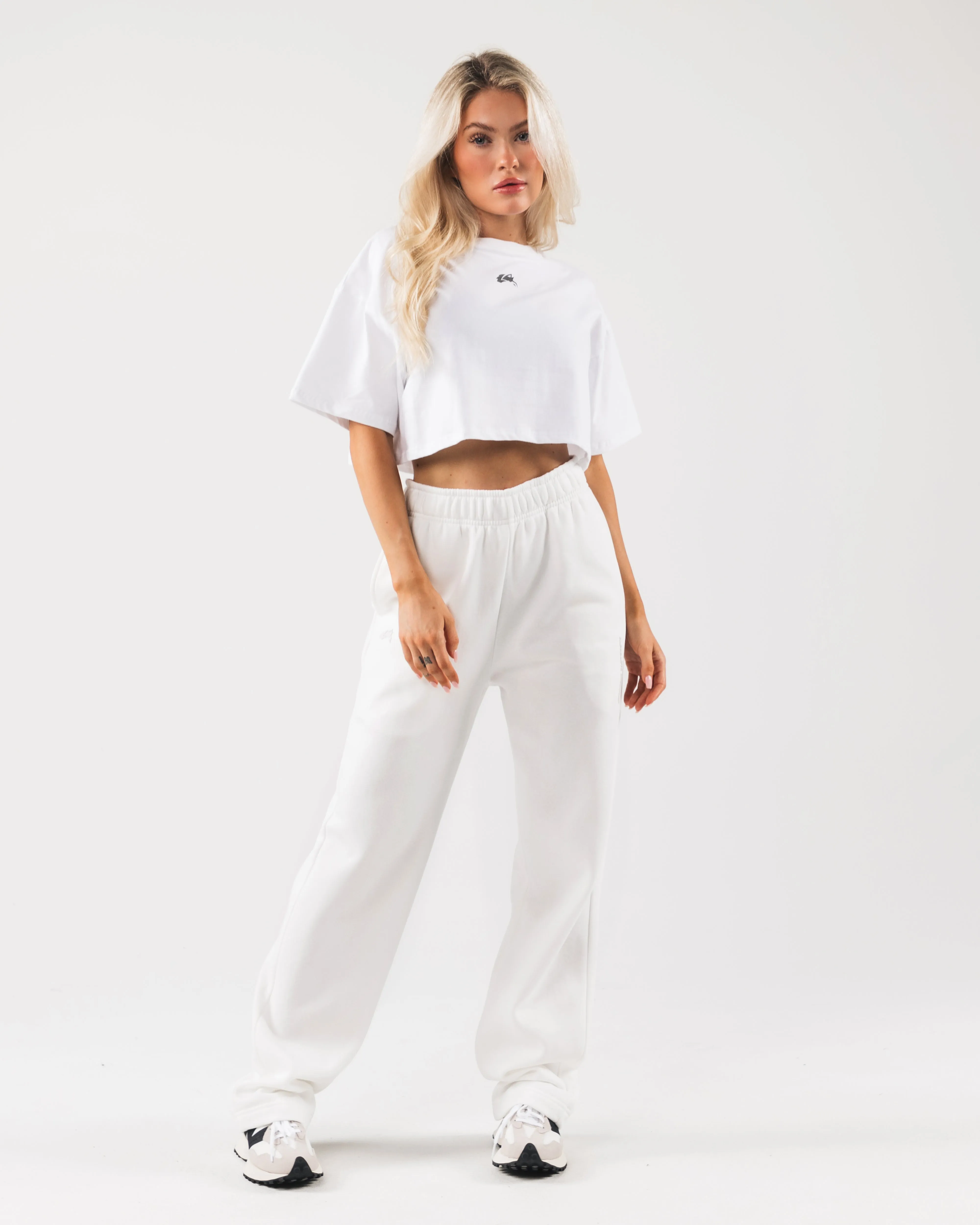 Origin Crop - White / Silver