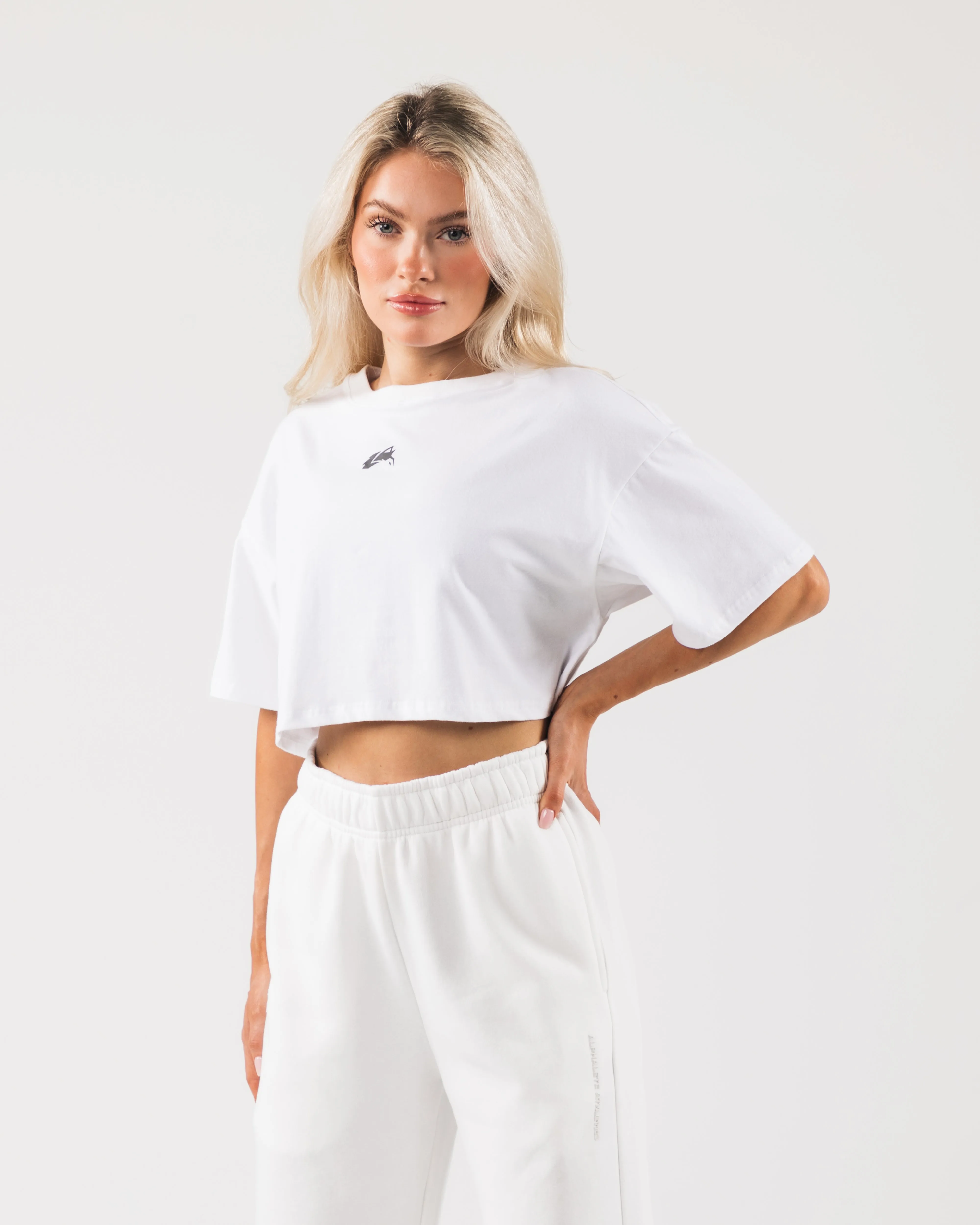 Origin Crop - White / Silver