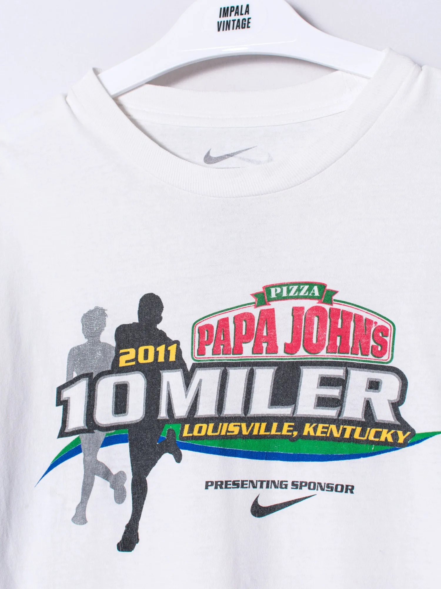 Papa Johns 10 Miler 2011 Cotton Tee