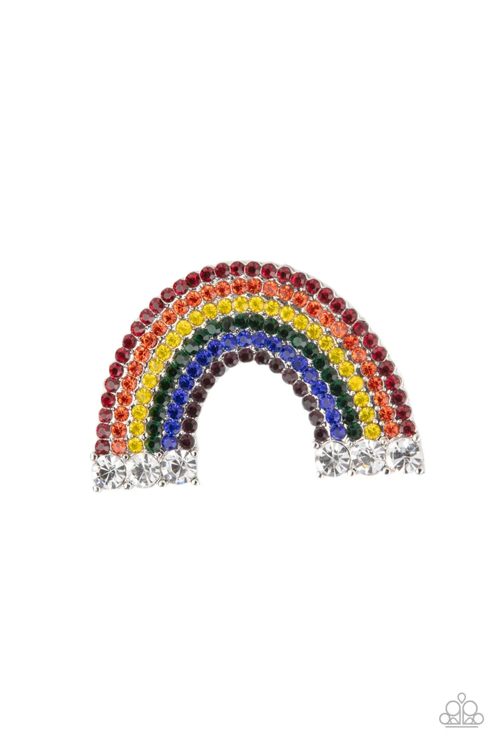 Paparazzi Over The Rainbow Hair Clip