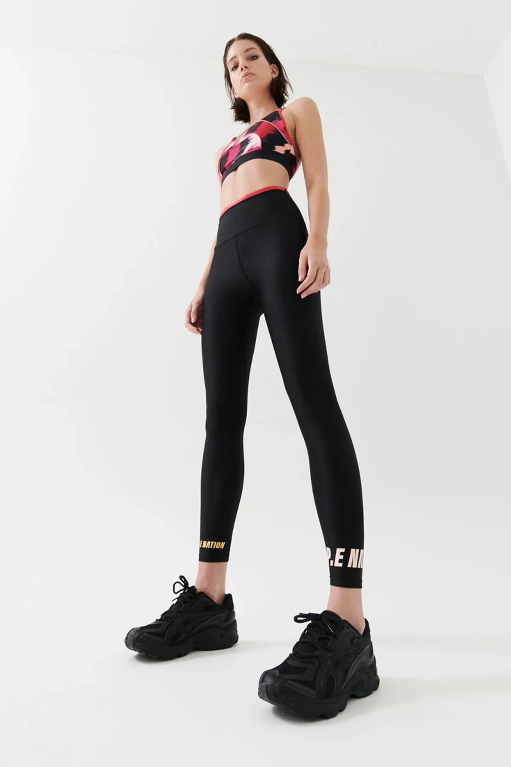 P.E NATION | Double Under Legging - Black