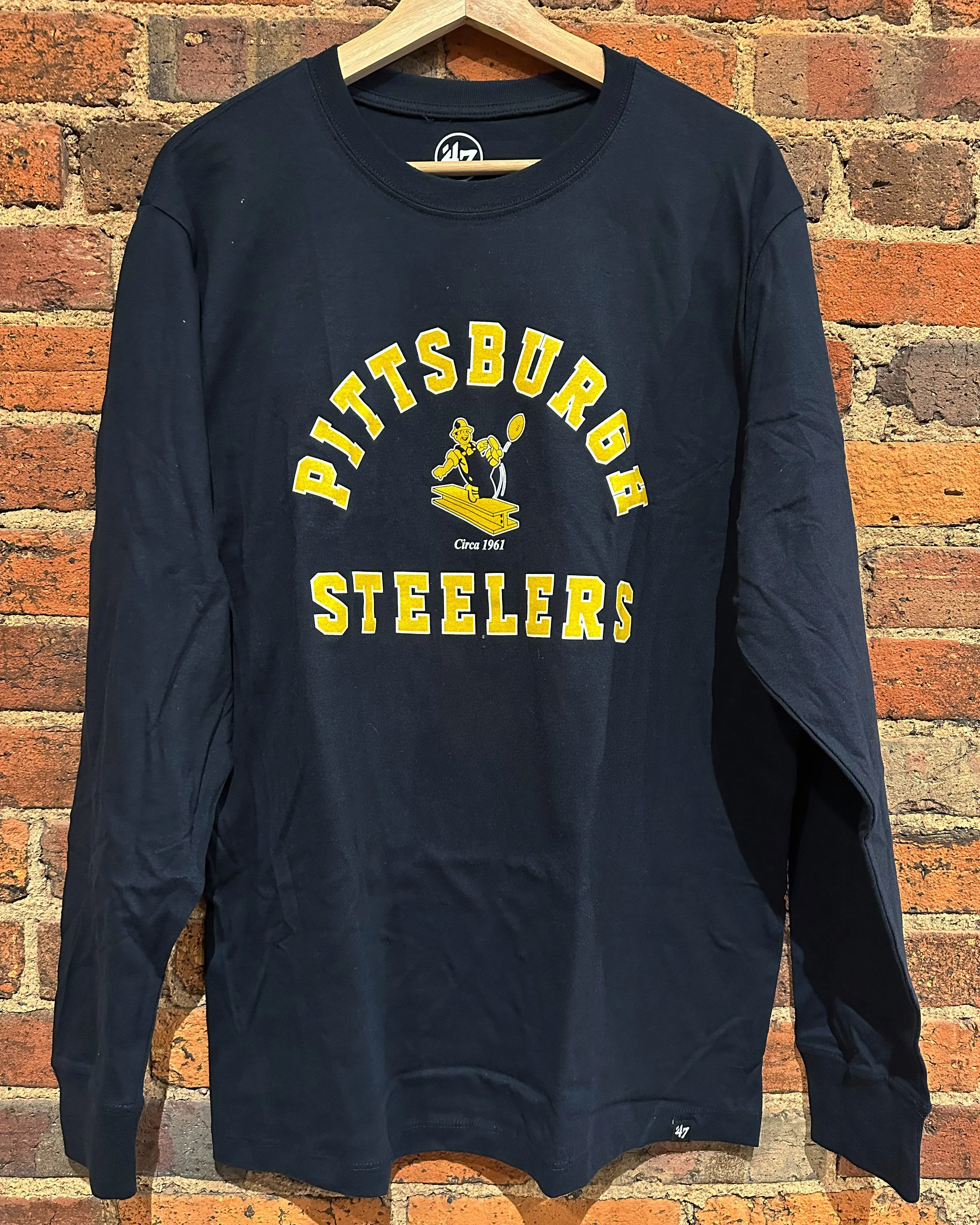 Pittsburgh Steelers Long Sleeve Tee - 47 Brand