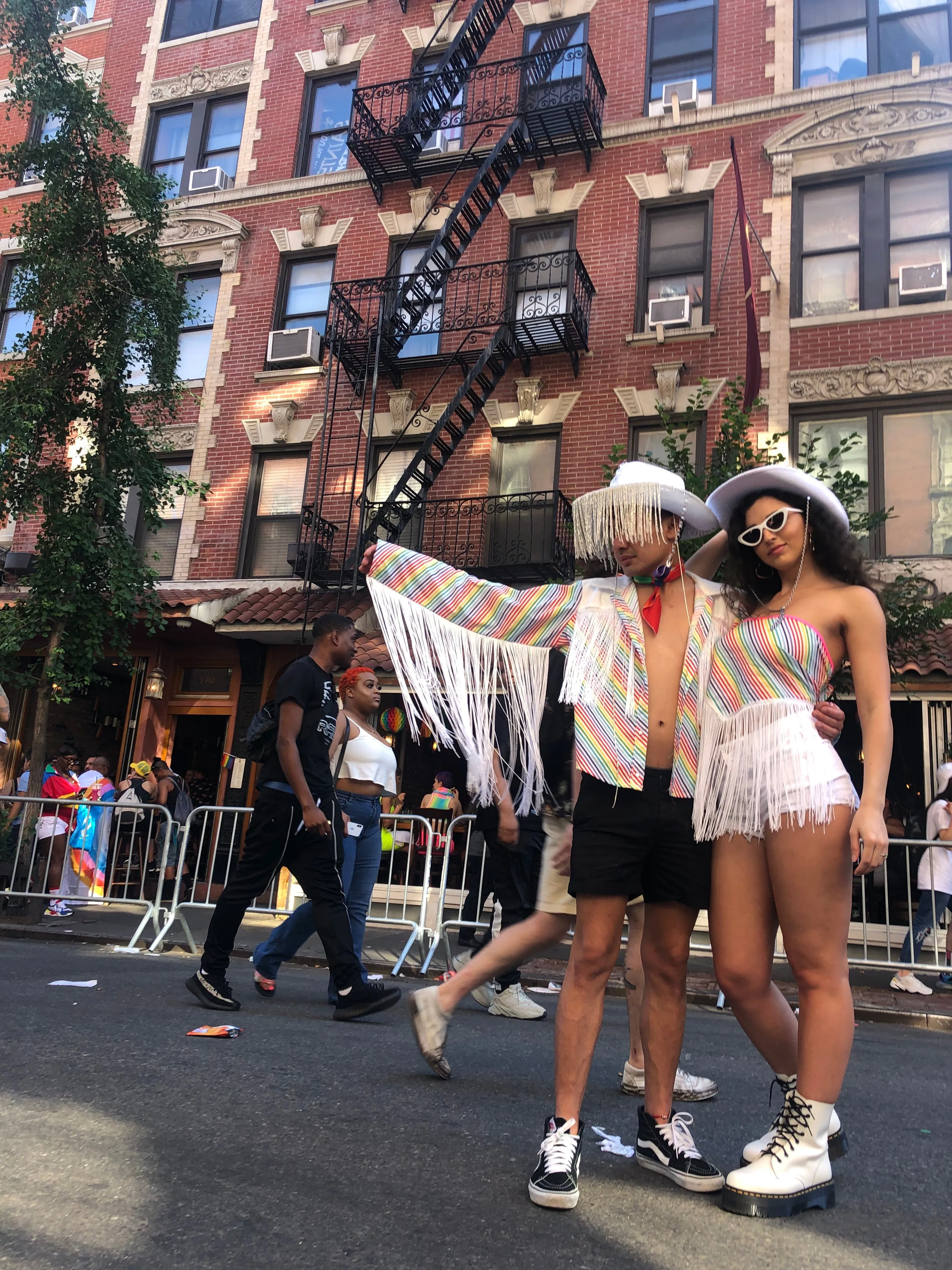 Pride Rainbow Crop Bandana Top - Rainbow Pride Crop Bandana Top