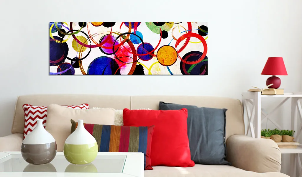 Quadro Rainbow Circles