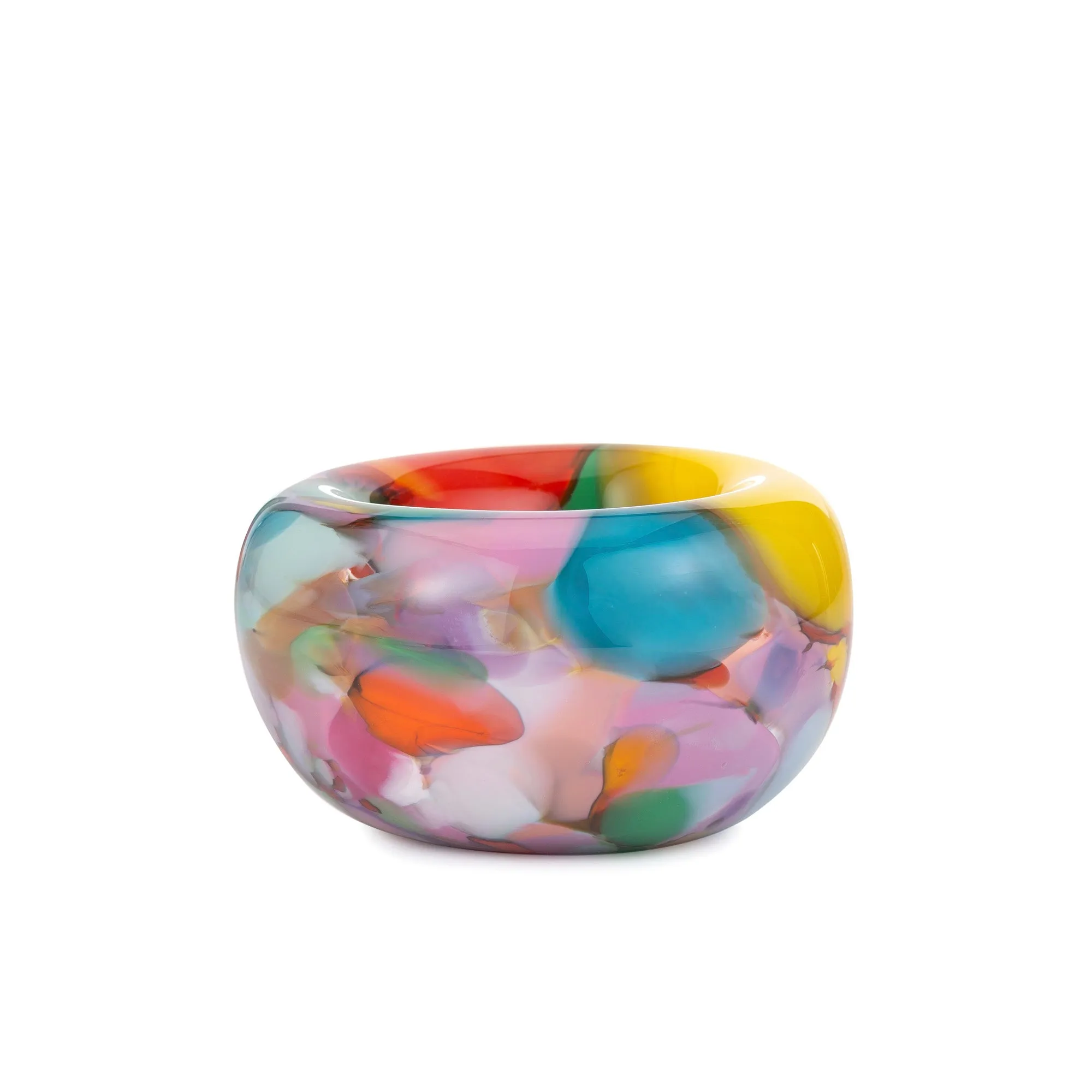 Rainbow Bubble Glass Catchall