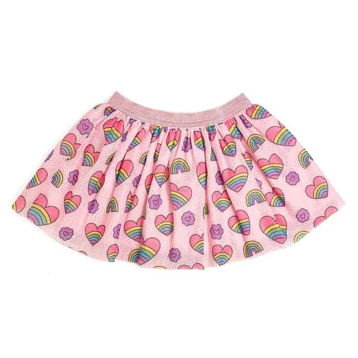 Rainbow Heart Tutu