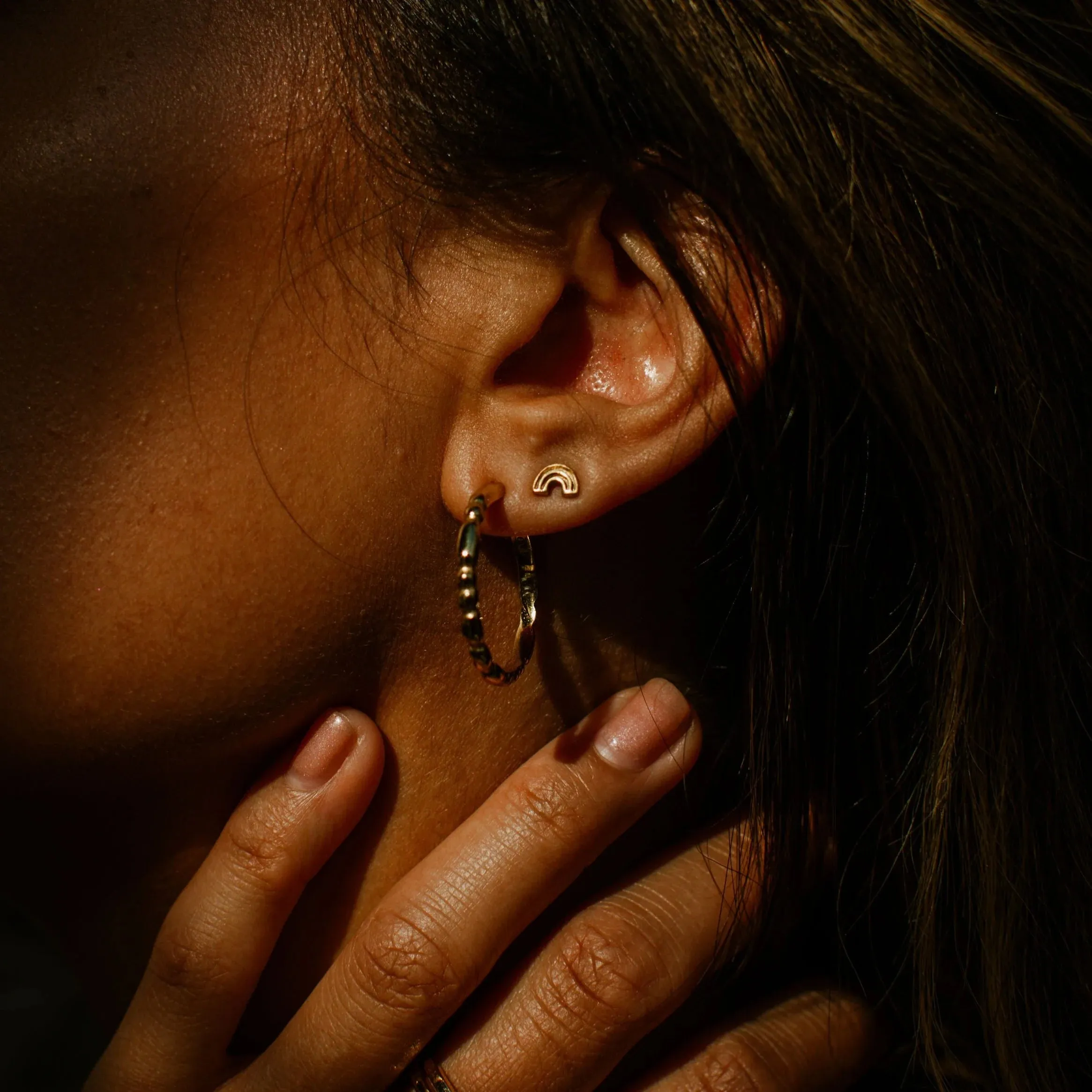 Rainbow Studs