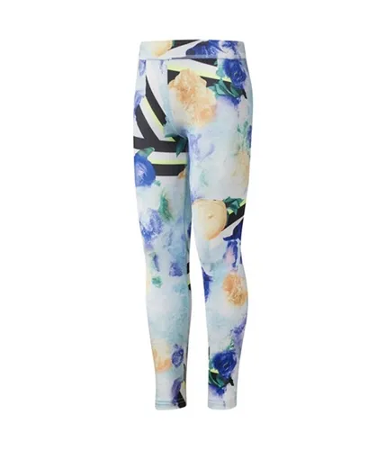 Reebok Girls Frozen Roses Athletic Leggings