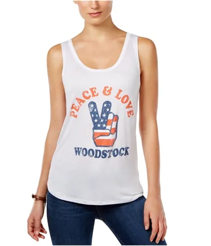 Retro Brand Womens Peace & Love Tank Top