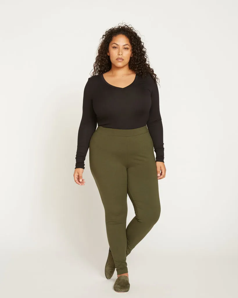 Roya Leggings 27 Inch - Olive