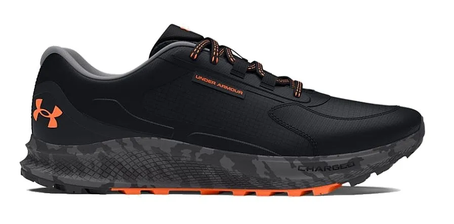 shoes Under Armour Charged Bandit Trail 3 - Black/Orange Blast - men´s