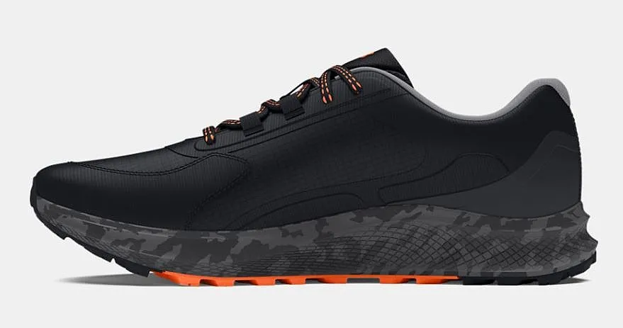 shoes Under Armour Charged Bandit Trail 3 - Black/Orange Blast - men´s