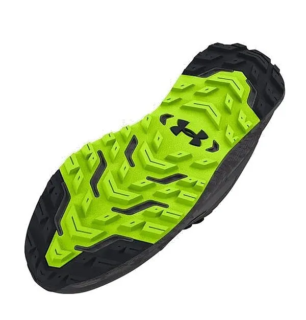 shoes Under Armour Charged Bandit Trail 3 - Castlerock/Anthracite/High Vis Yellow - men´s