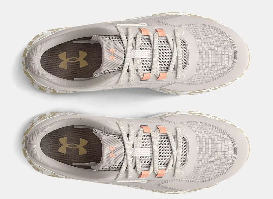 shoes Under Armour Charged Bandit Trail 3 - Gray Matter/White Clay/Aero Orange - women´s