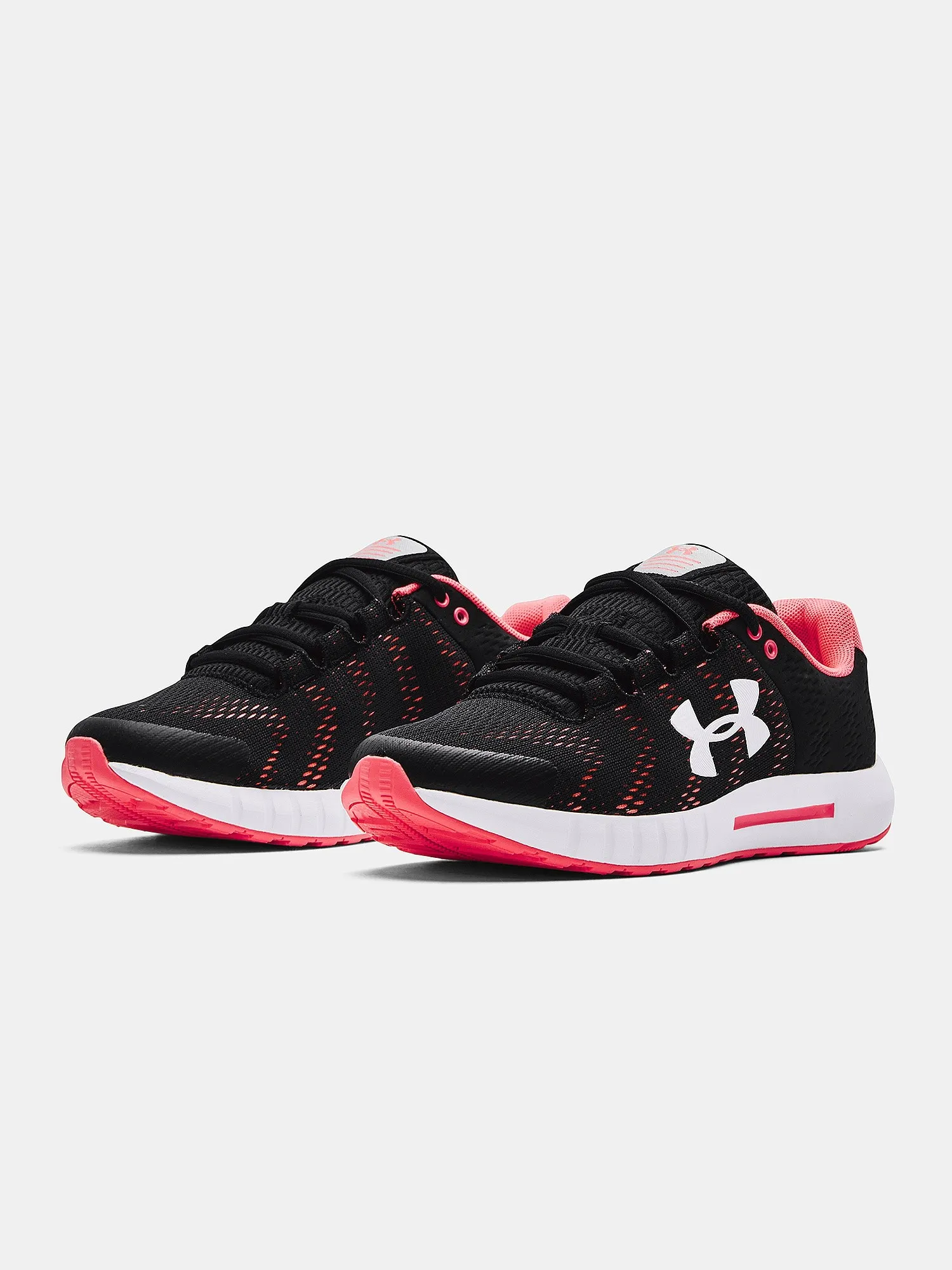 shoes Under Armour Micro G Pursuit BP - Black/Brilliance - women´s