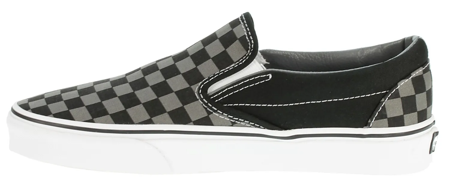 shoes Vans Classic Slip-On - Black/Pewter Checkerboard