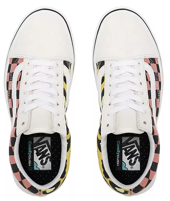 shoes Vans ComfyCush Old Skool - Mixed Media/White/Multi