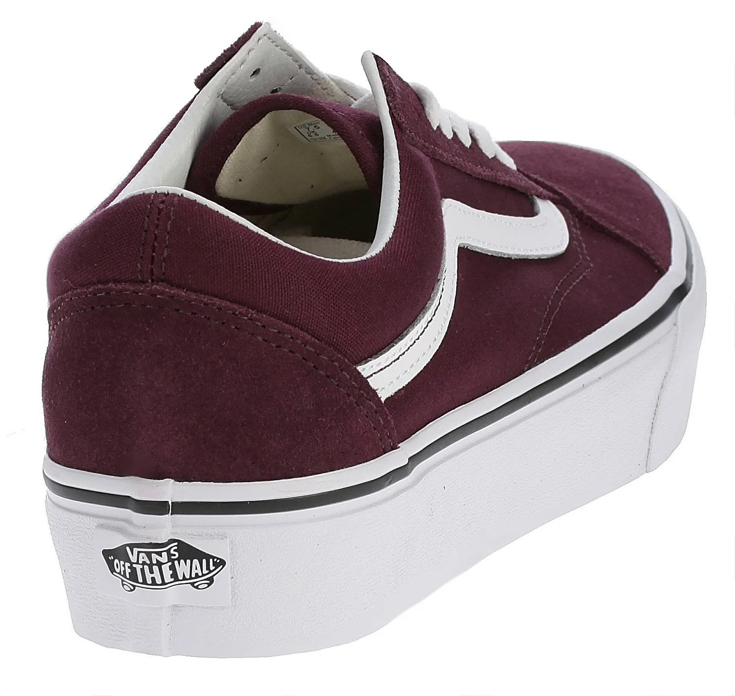 shoes Vans Old Skool Platform - Port Royale/True White