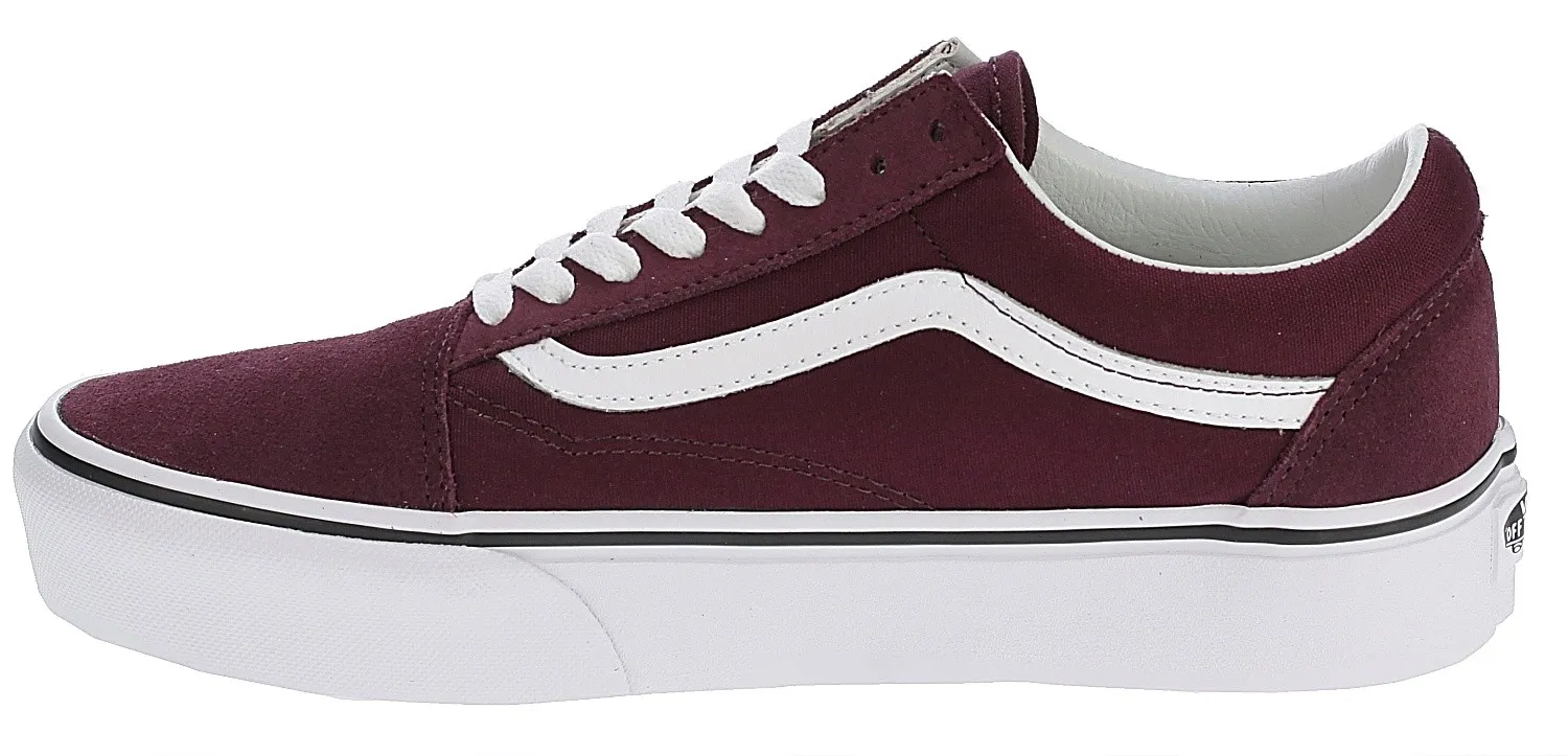 shoes Vans Old Skool Platform - Port Royale/True White