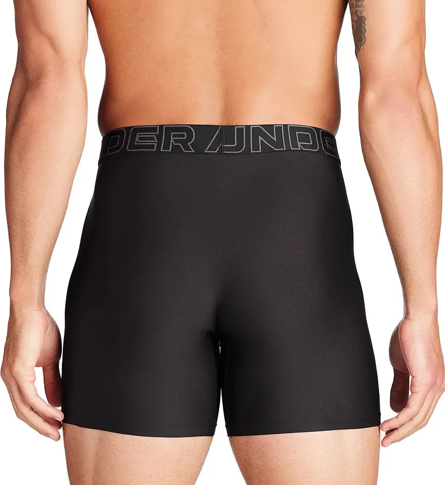 shorts Under Armour Perf Tech Mesh 6in 3 Pack - Black/Castlerock - men´s