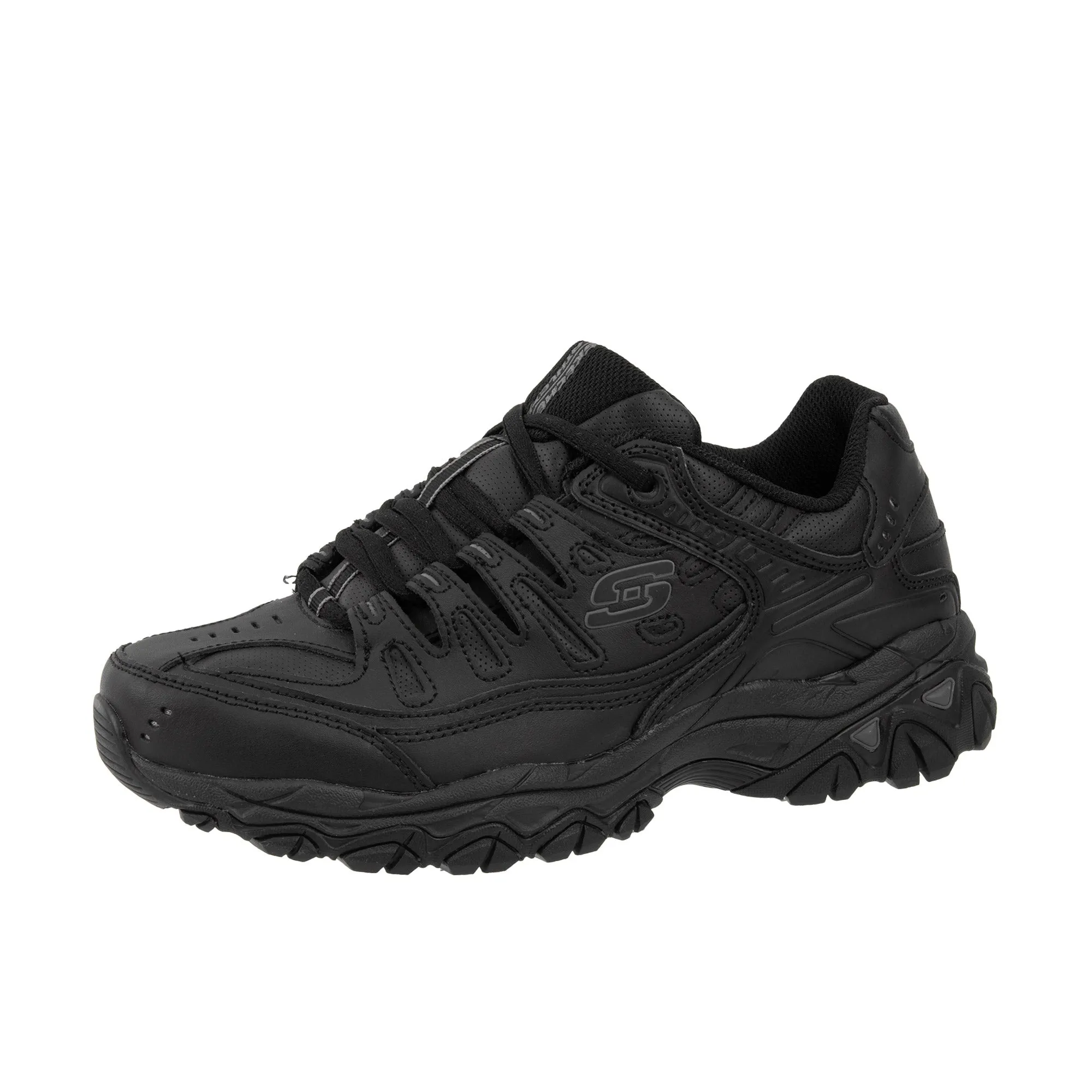 Skechers After Burn Memory Fit - Black/Black Reprint