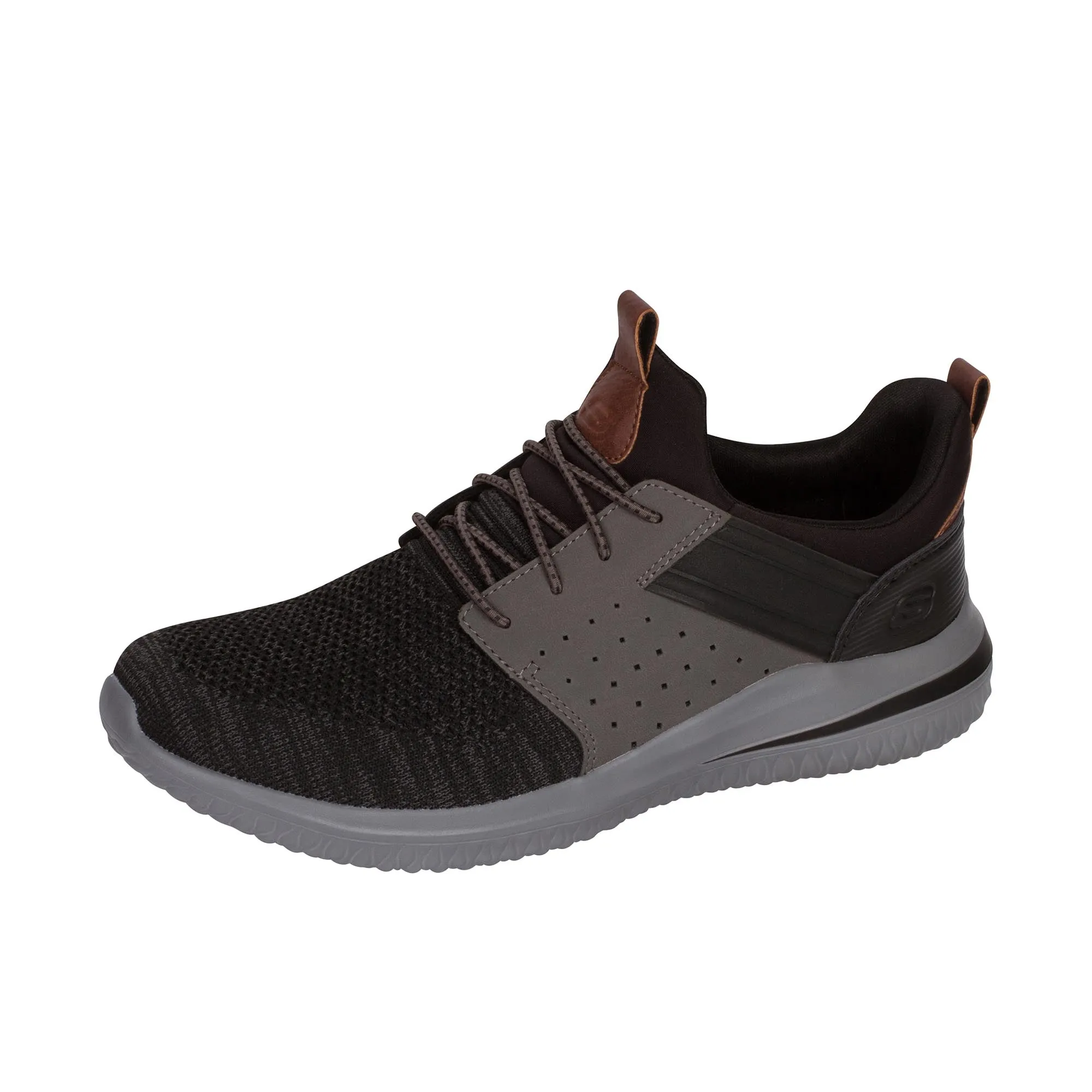 Skechers Delson 3.0 Cicada Gray Black - recommended SKU: skechers-delson-3-0-cicada-gray-black