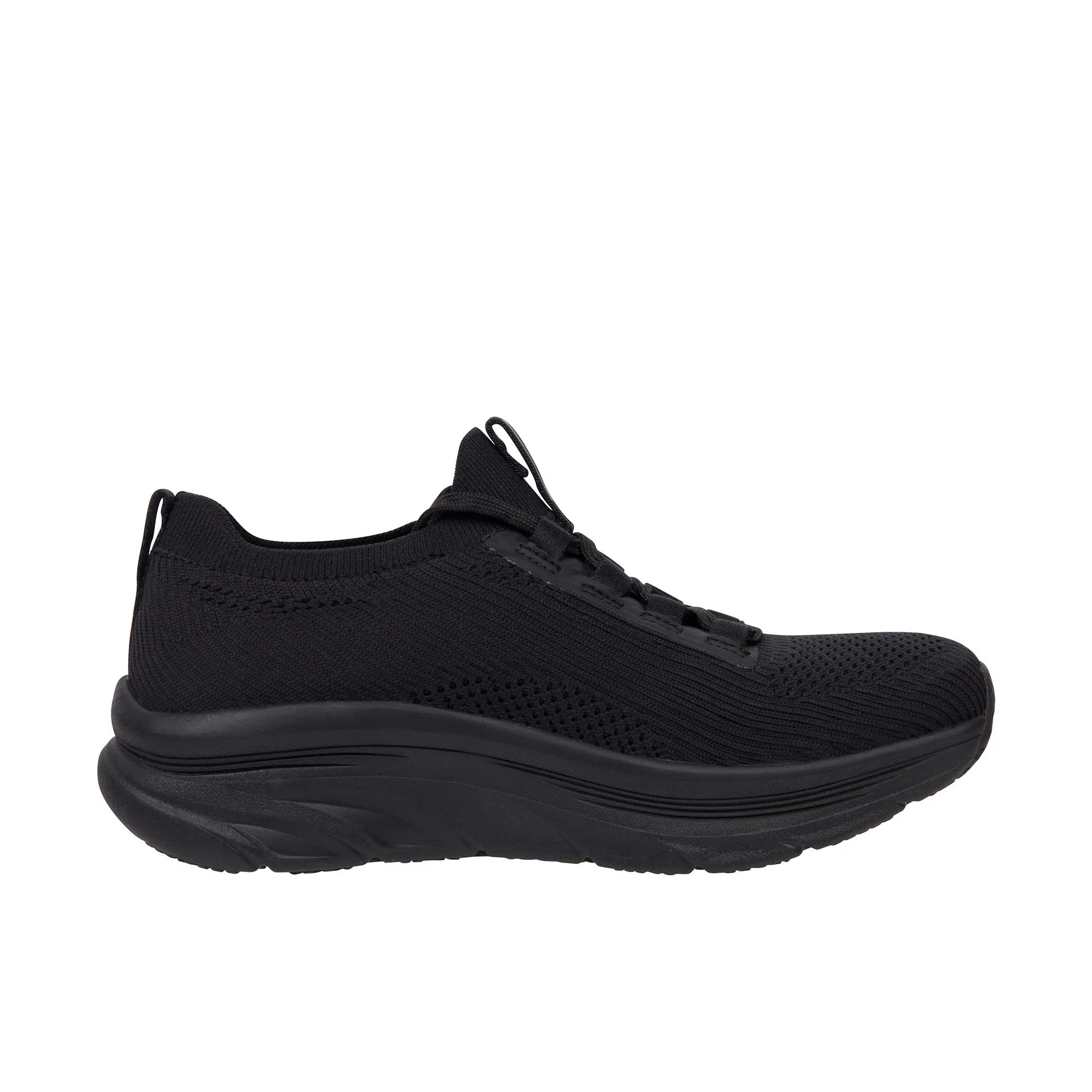 Skechers DLux Walker Ozema Soft Toe Black Women's Shoes