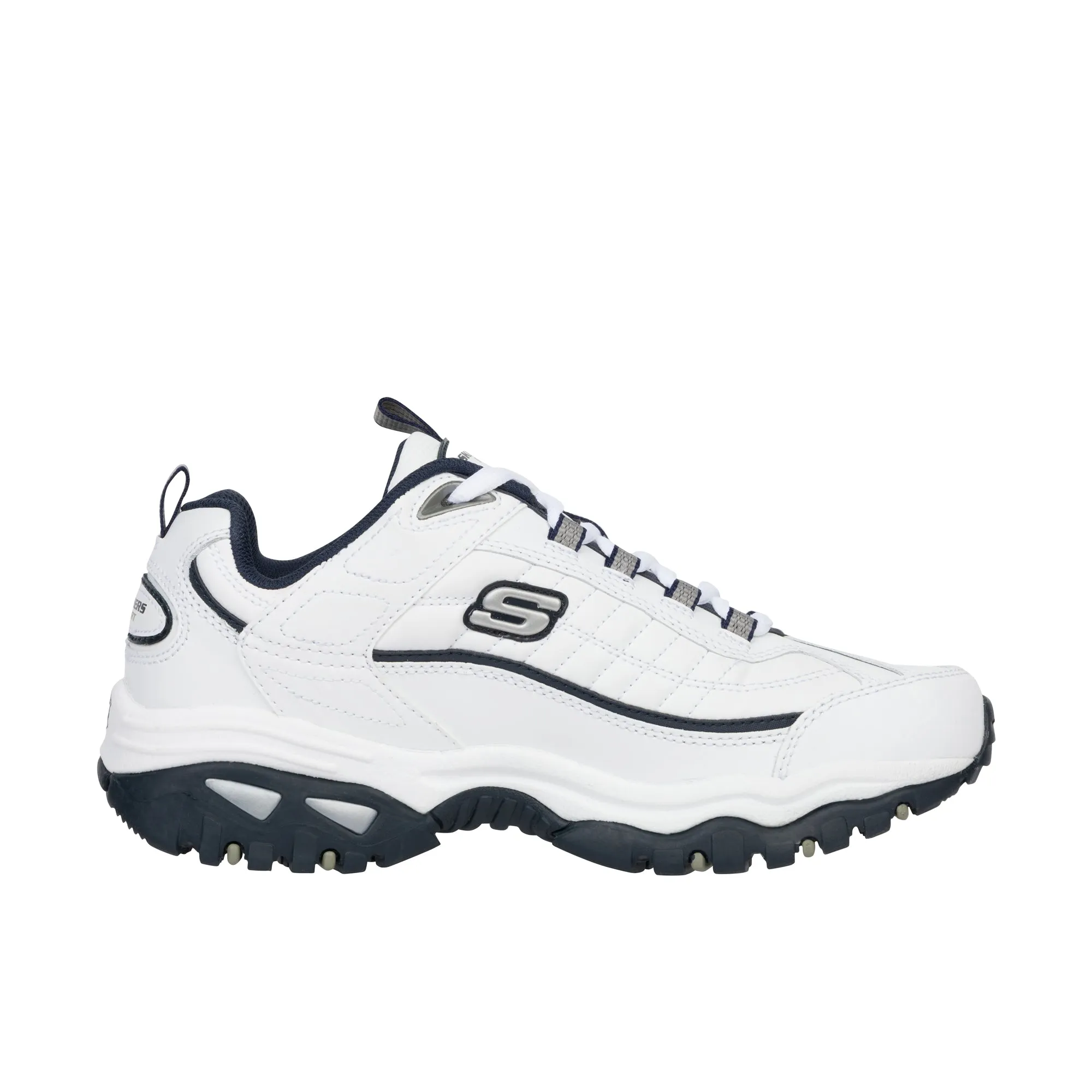 Skechers Energy After Burn White Navy