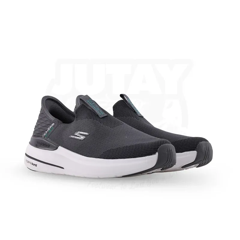 SKECHERS HYPER BURST (SLIPIN) - GREY (2185)