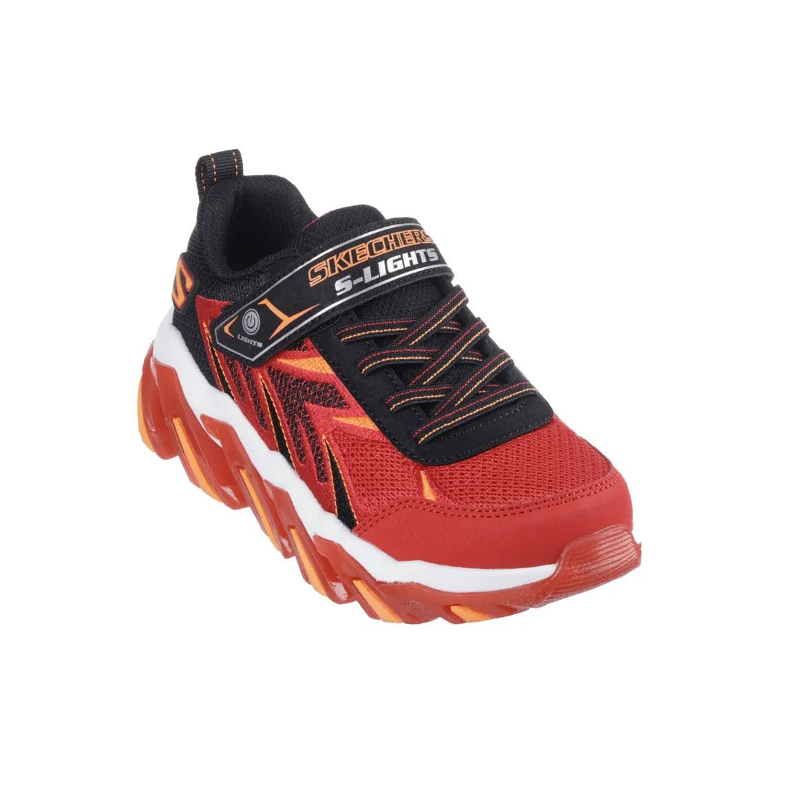 SKECHERS MEGA SURGE 2.0 RED/BLACK MULTI - KIDS