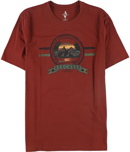 Skechers Mens Mountain Graphic T-Shirt