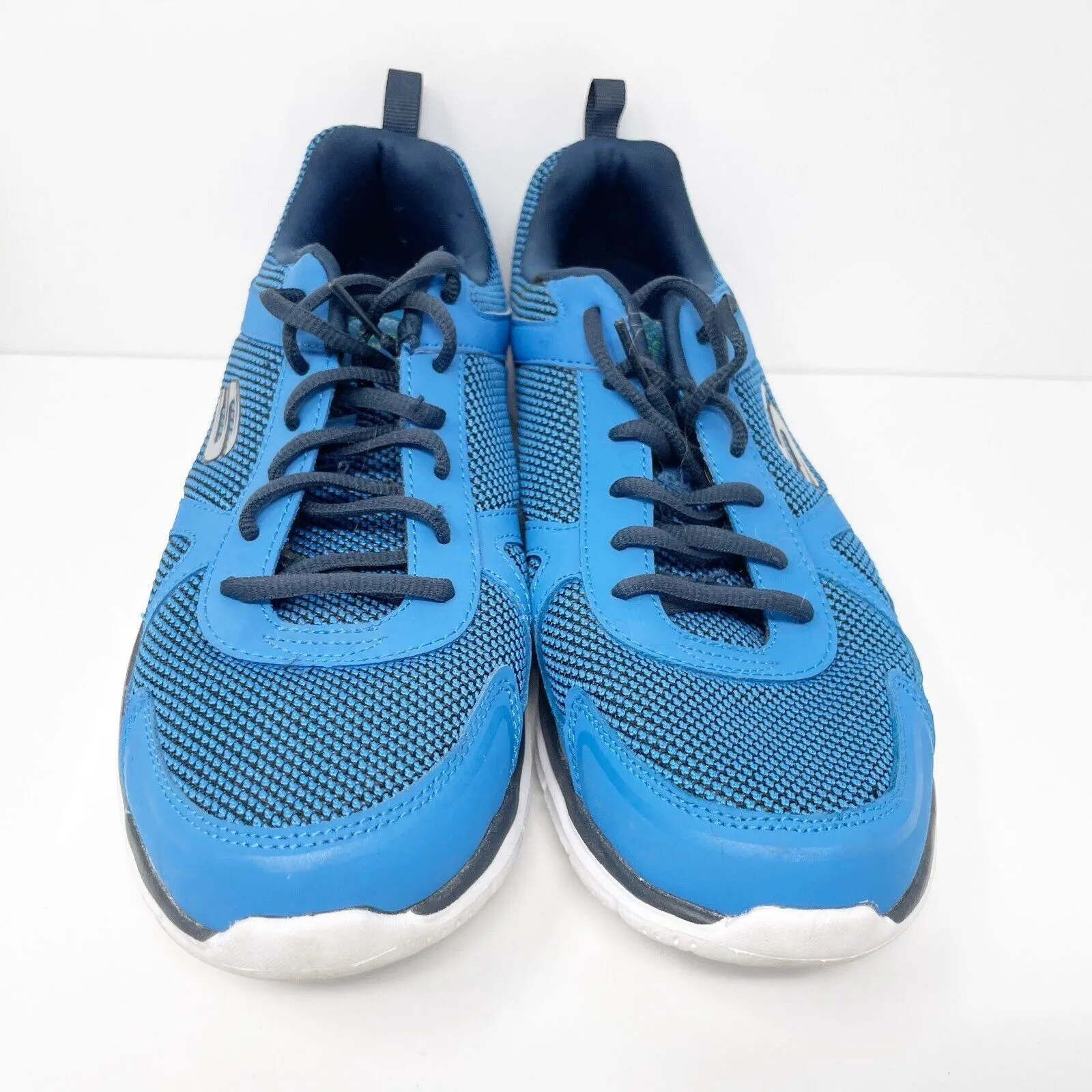 Skechers Mens Track Bucolo 52630 Blue Running Shoes Sneakers Size 10