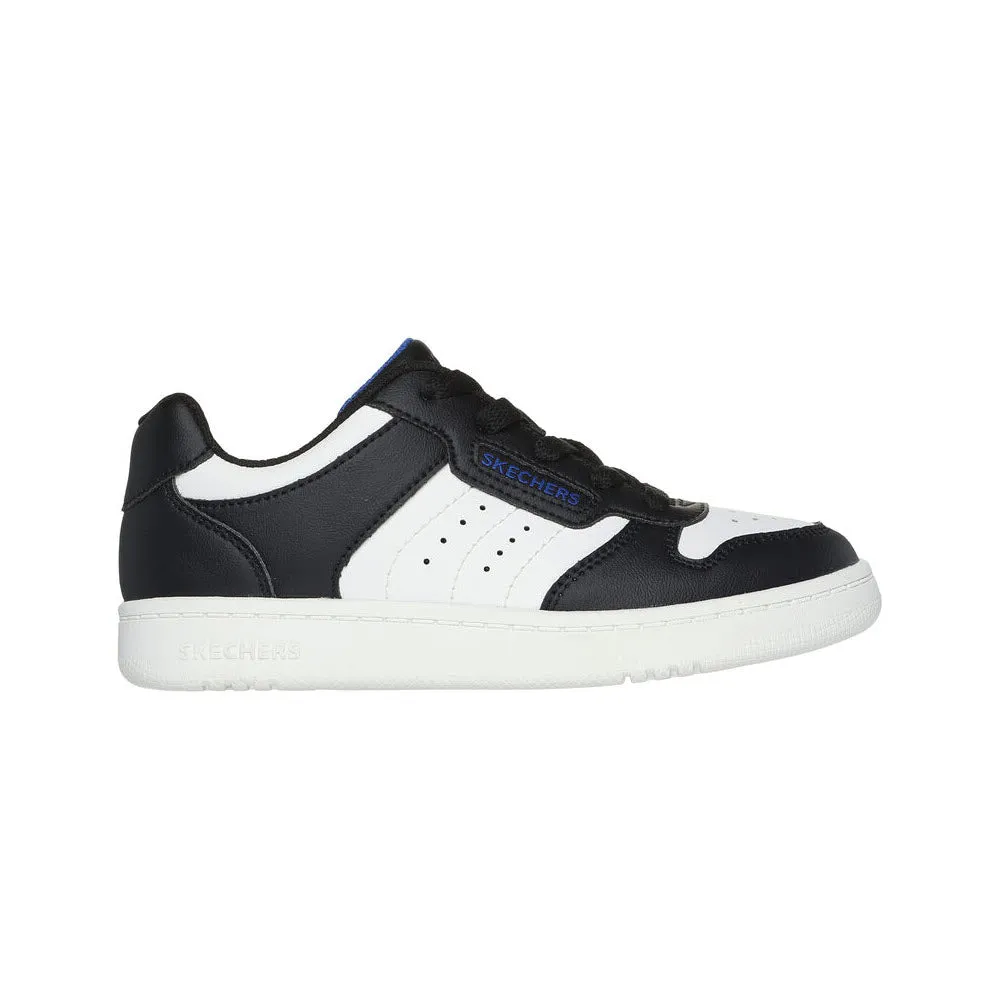 SKECHERS QUICK STREET BLACK/WHITE - KIDS