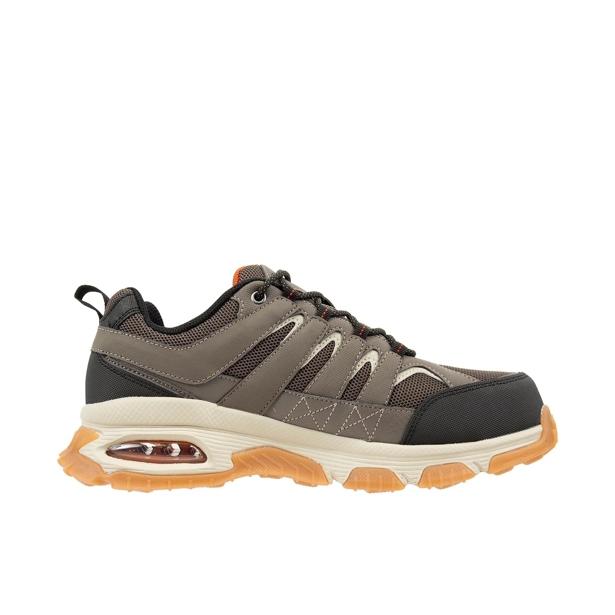 Skechers Steel Toe Taupe/Black Air Envoy Arcket - Shop Now!