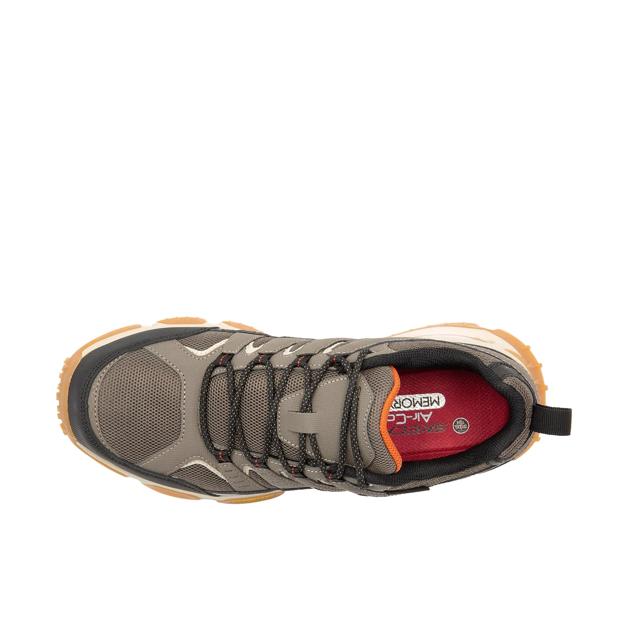 Skechers Steel Toe Taupe/Black Air Envoy Arcket - Shop Now!