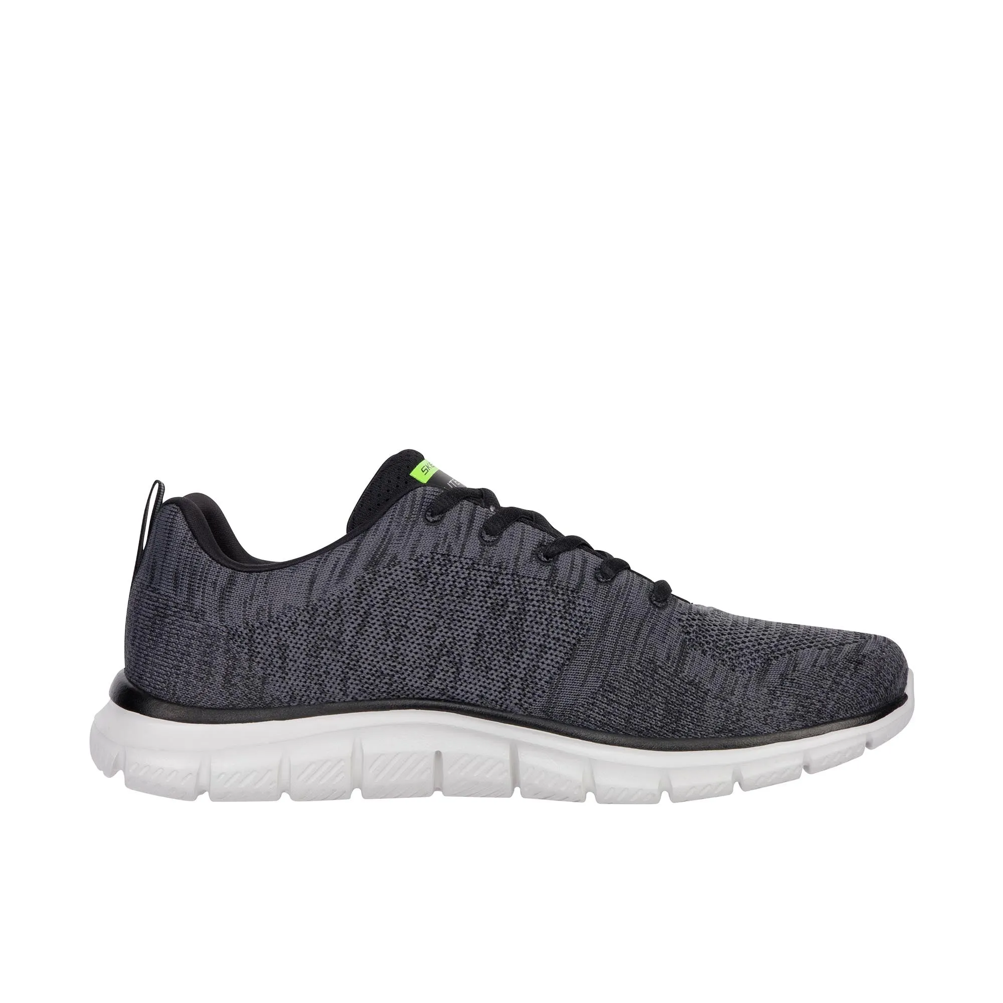 Skechers Track - Charcoal/Black Front Runner