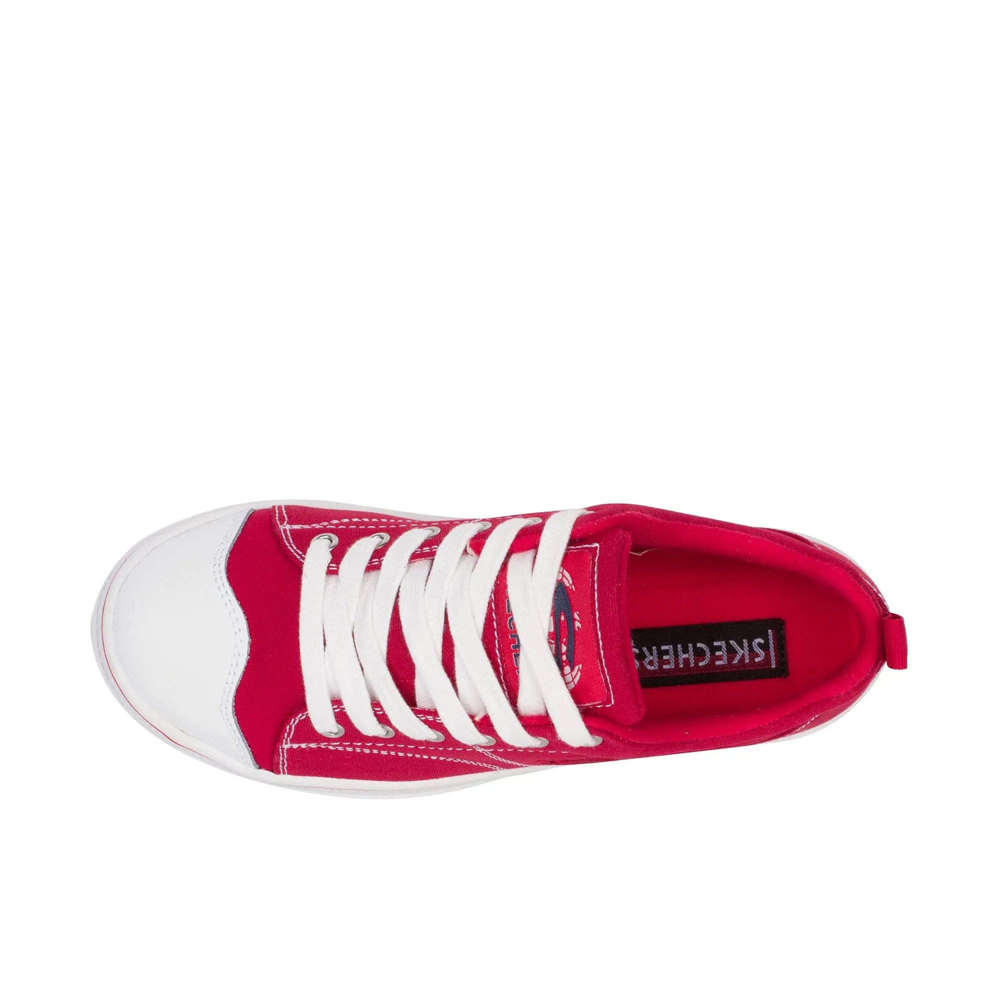 skechers true roots red sneakers women roadies