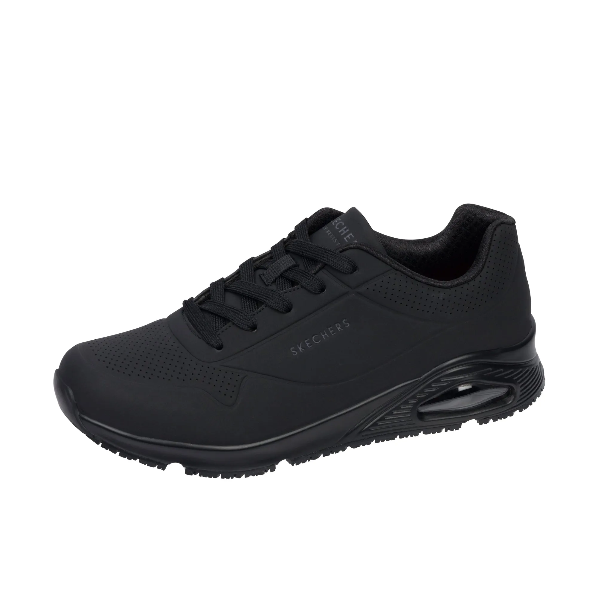 Skechers Uno - Sutal Soft Toe Black sneakers