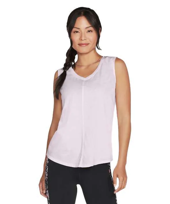 Skechers WOMEN’S Diamond Wash Hatha V-neck Tank