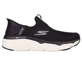 Skechers Women’s Slip-ins: Max Cushioning Smooth – Black/White