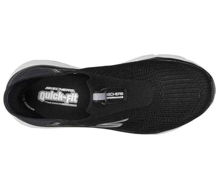 Skechers Women’s Slip-ins: Max Cushioning Smooth – Black/White