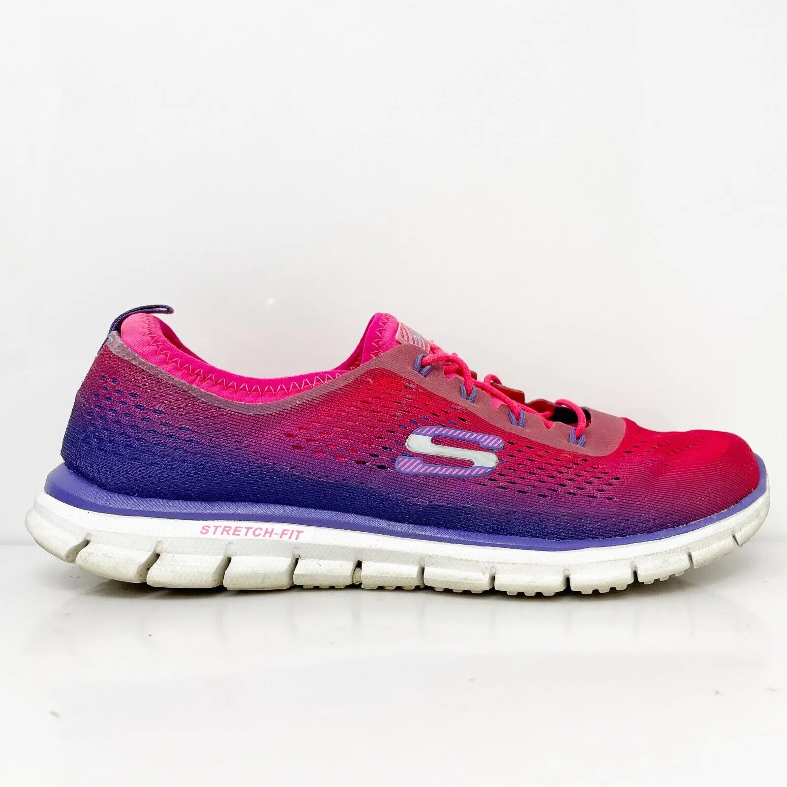 Skechers Womens Glider Fearless 22713 Pink Running Shoes Sneakers Size 8