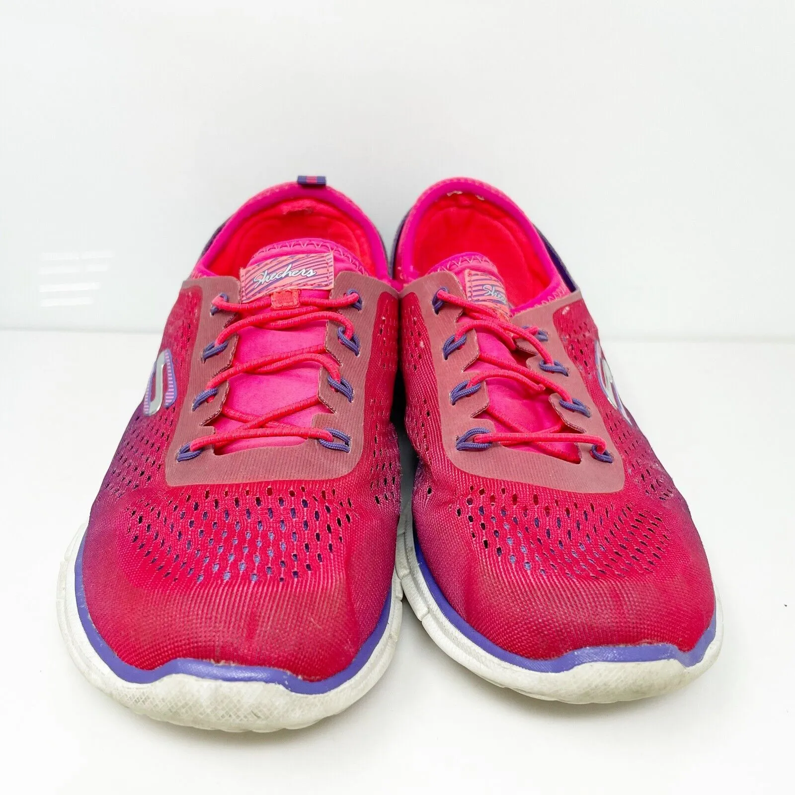 Skechers Womens Glider Fearless 22713 Pink Running Shoes Sneakers Size 8