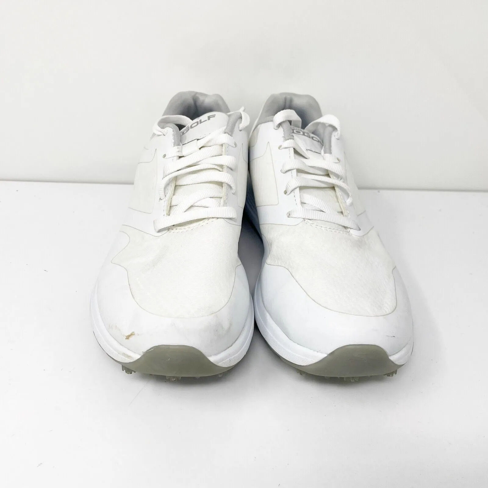 Skechers Womens Go Max Fade 14876 White Golf Cleats Shoes Size 6